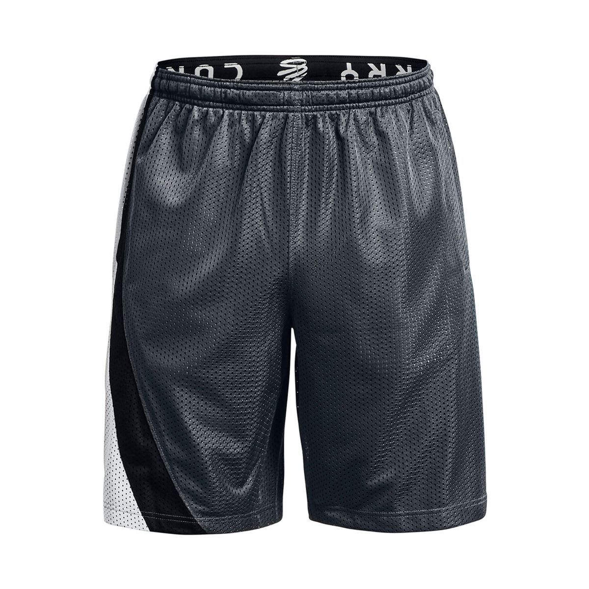 UNDER ARMOUR - Short Baseball Curry Splash De 9" Gris Hombre UNDER ARMOUR