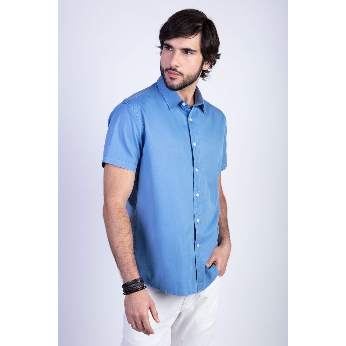 FEROUCH - Camisa Overside Miami Fj Celeste Ferouch