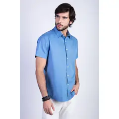 FEROUCH - Camisa Overside Miami Fj Celeste