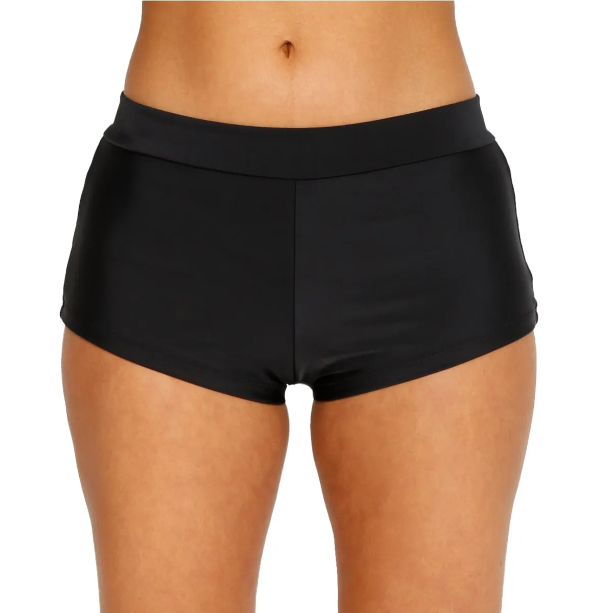 H2O WEAR - Traje de Baño Hot Pant para Mujer Negro H2O WEAR