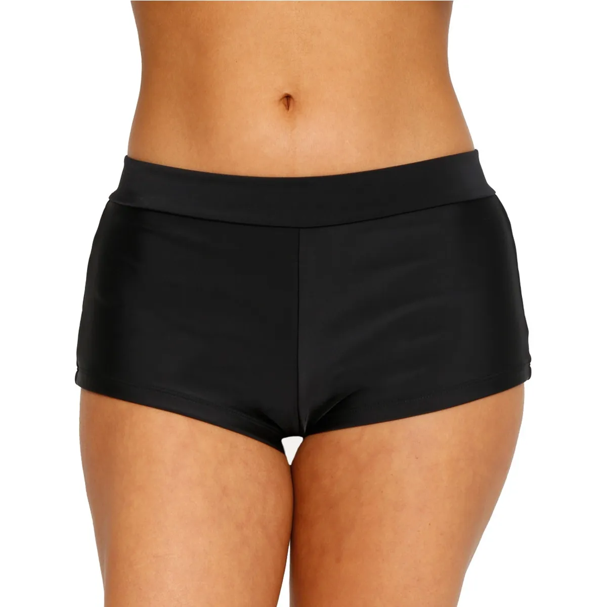 H2O WEAR - Traje de Baño Hot Pant para Mujer Negro H2O WEAR