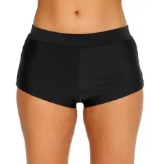 H2O WEAR - Traje de Baño Hot Pant para Mujer Negro