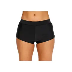 H2O WEAR - Traje de Baño Hot Pant para Mujer Negro