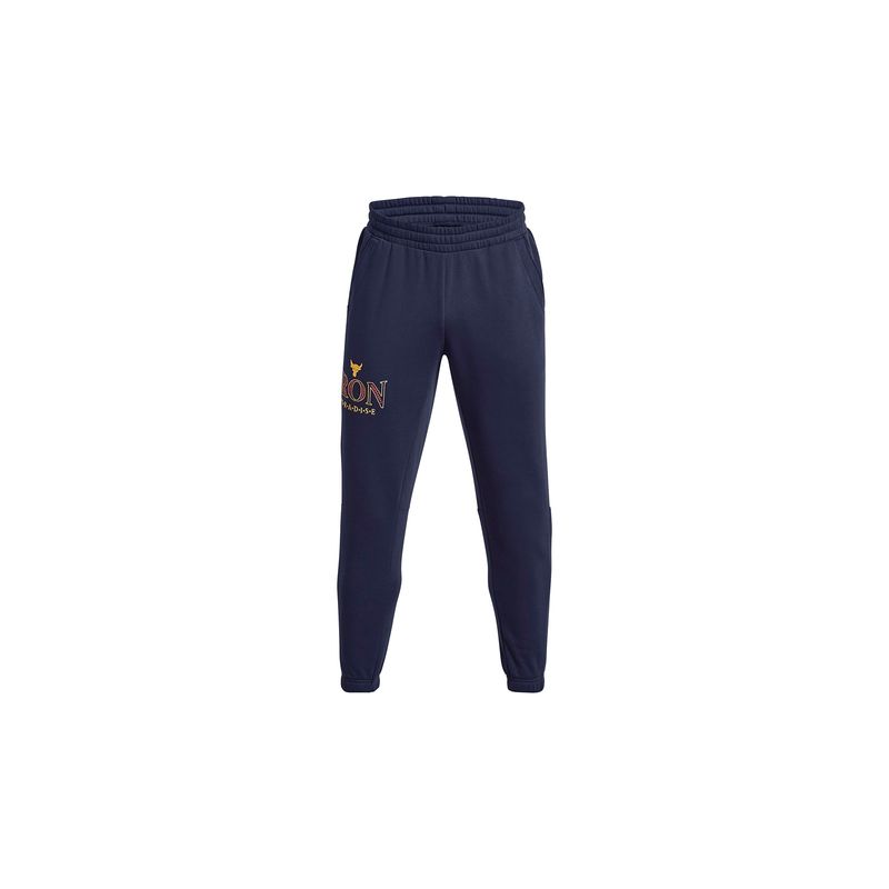 UNDER ARMOUR - Pantalón Train fleece Project Rock Rival Azul Hombre UNDER ARMOUR