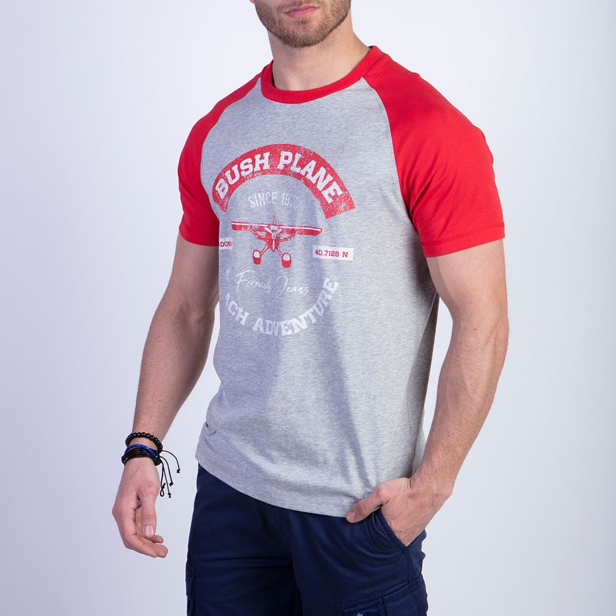 FEROUCH - Polera Oregon Rojo Ferouch