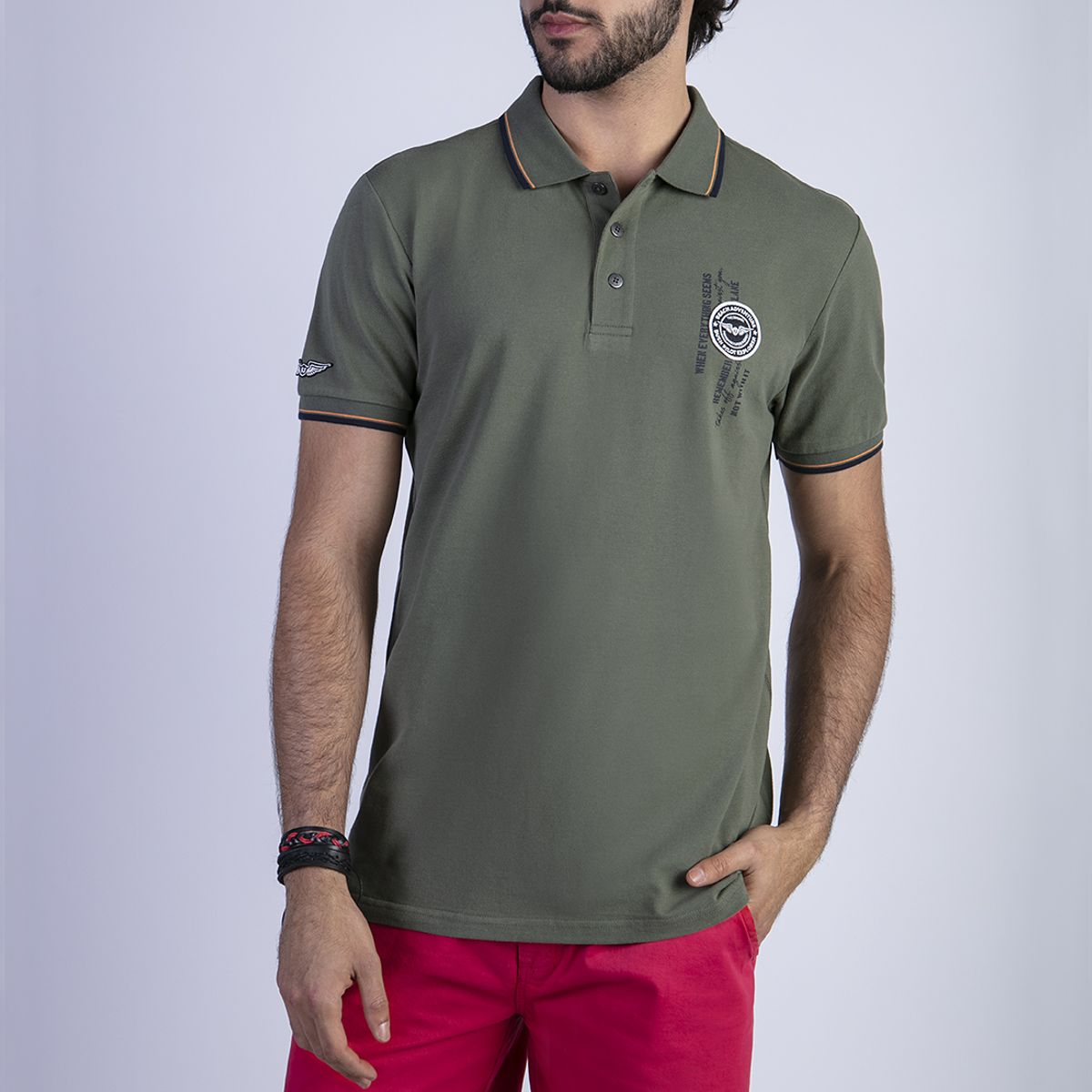 FEROUCH - Polera Cincinnati Verde Ferouch