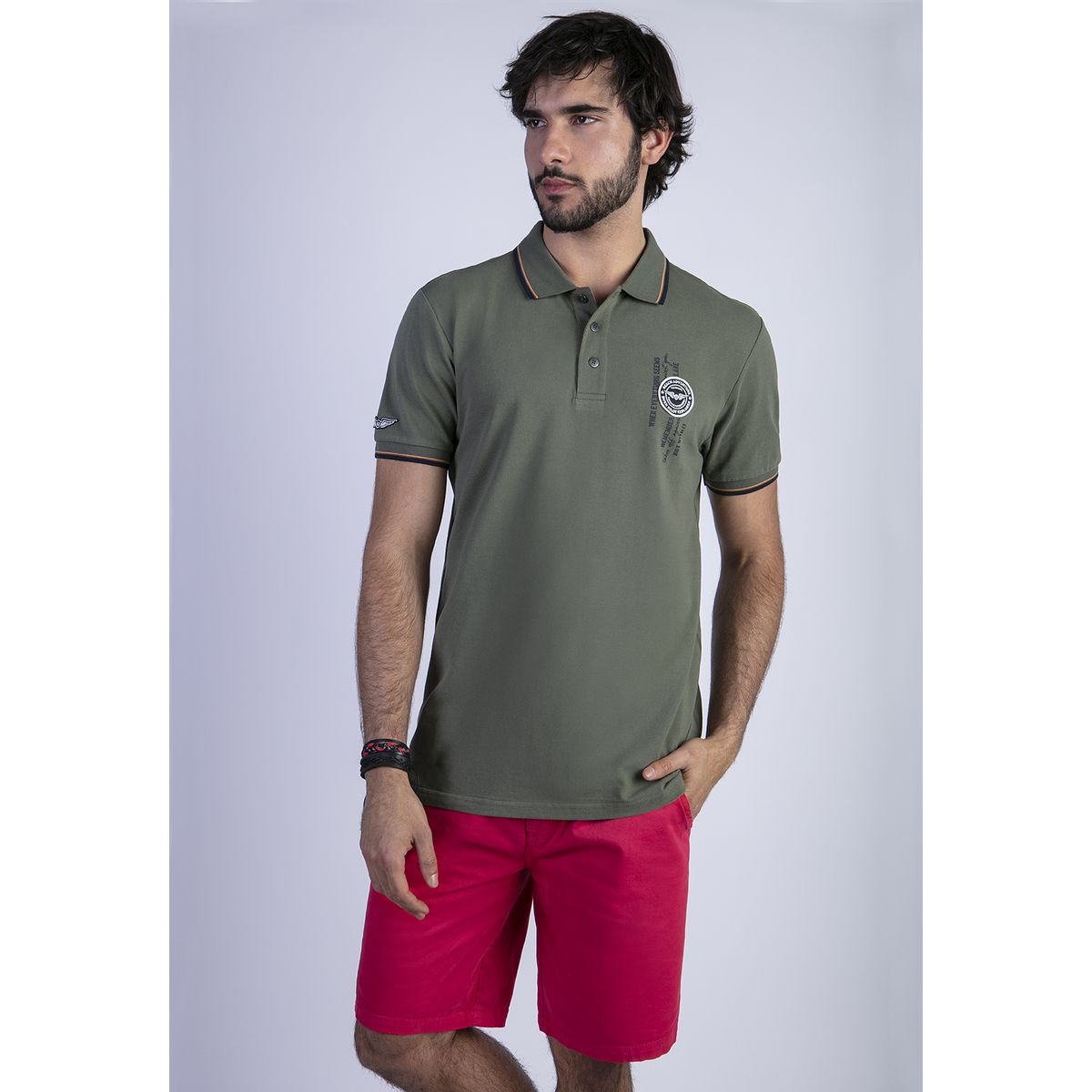 FEROUCH - Polera Cincinnati Verde Ferouch