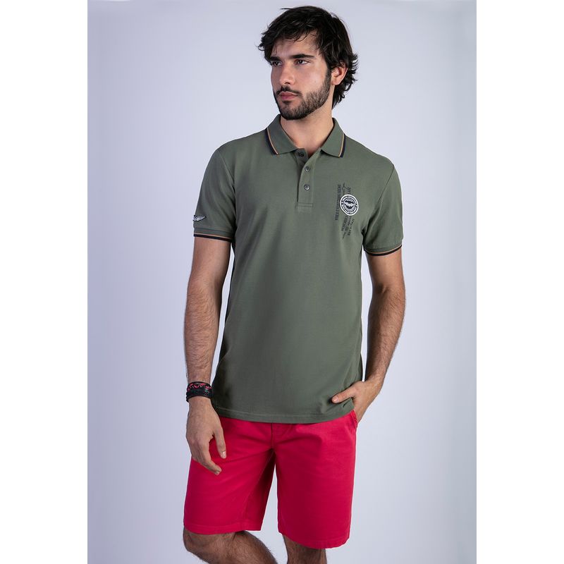 FEROUCH - Polera Cincinnati Verde Ferouch