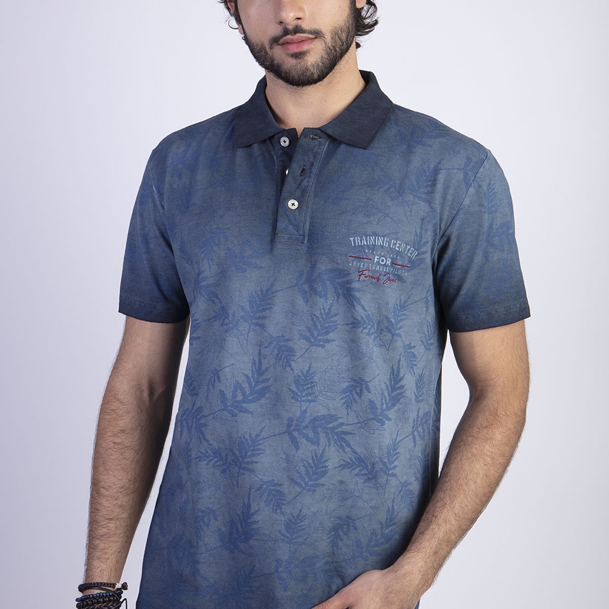 FEROUCH - Polera Michigan Azul Ferouch