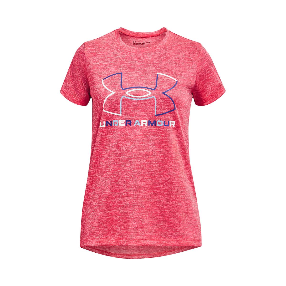 UNDER ARMOUR - Polera Training Tech™ Big Logo Twist Fucsia Niña UNDER ARMOUR