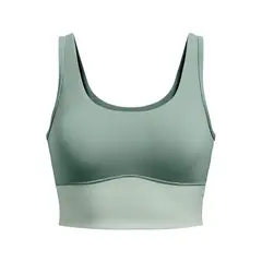 UNDER ARMOUR - Polera sin mangas Crop Meridian mujer Gris