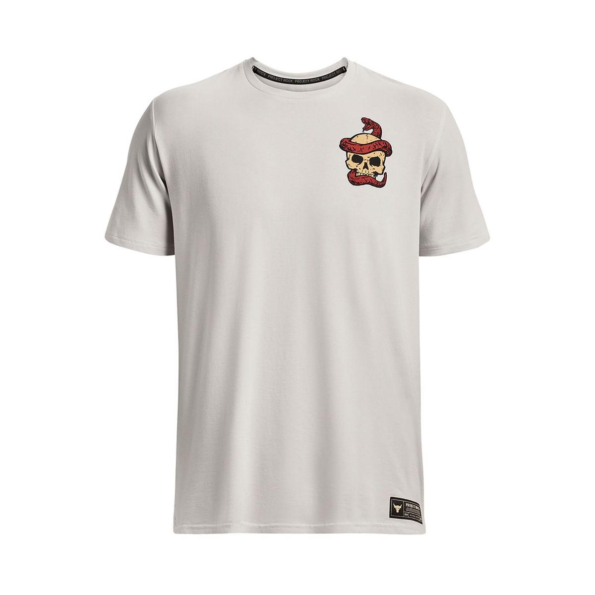 UNDER ARMOUR - Polera M/C Training Project Rock Cobra Blanco Hombre UNDER ARMOUR