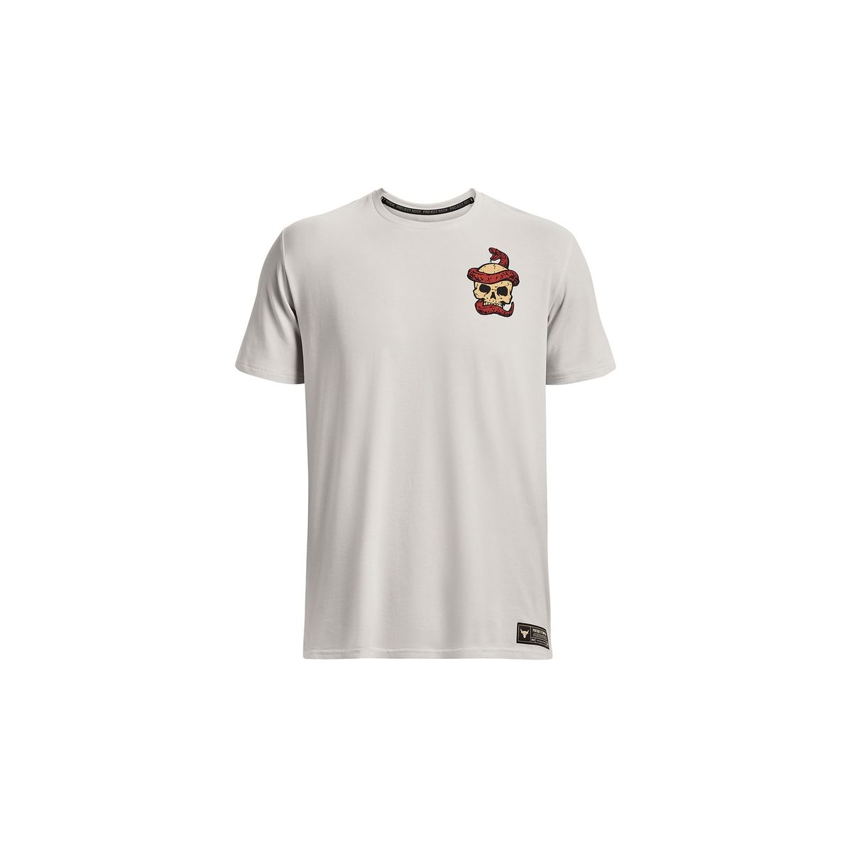 UNDER ARMOUR - Polera M/C Training Project Rock Cobra Blanco Hombre UNDER ARMOUR