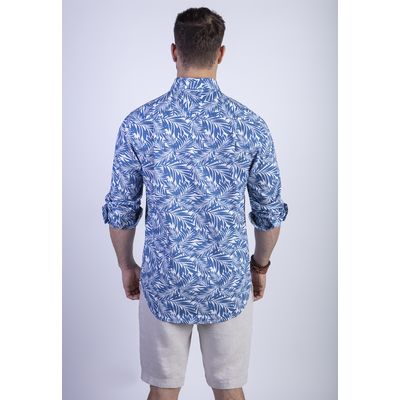 Imagen 2 del producto Camisa Estampada Vermont Fj Azul