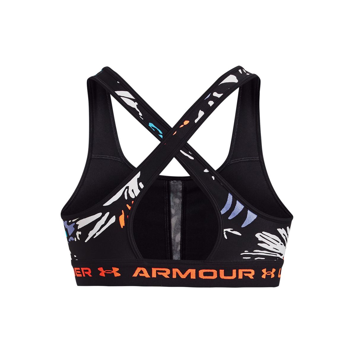 UNDER ARMOUR - Peto Deportivo Crossback Mid Print Negro Mujer UNDER ARMOUR