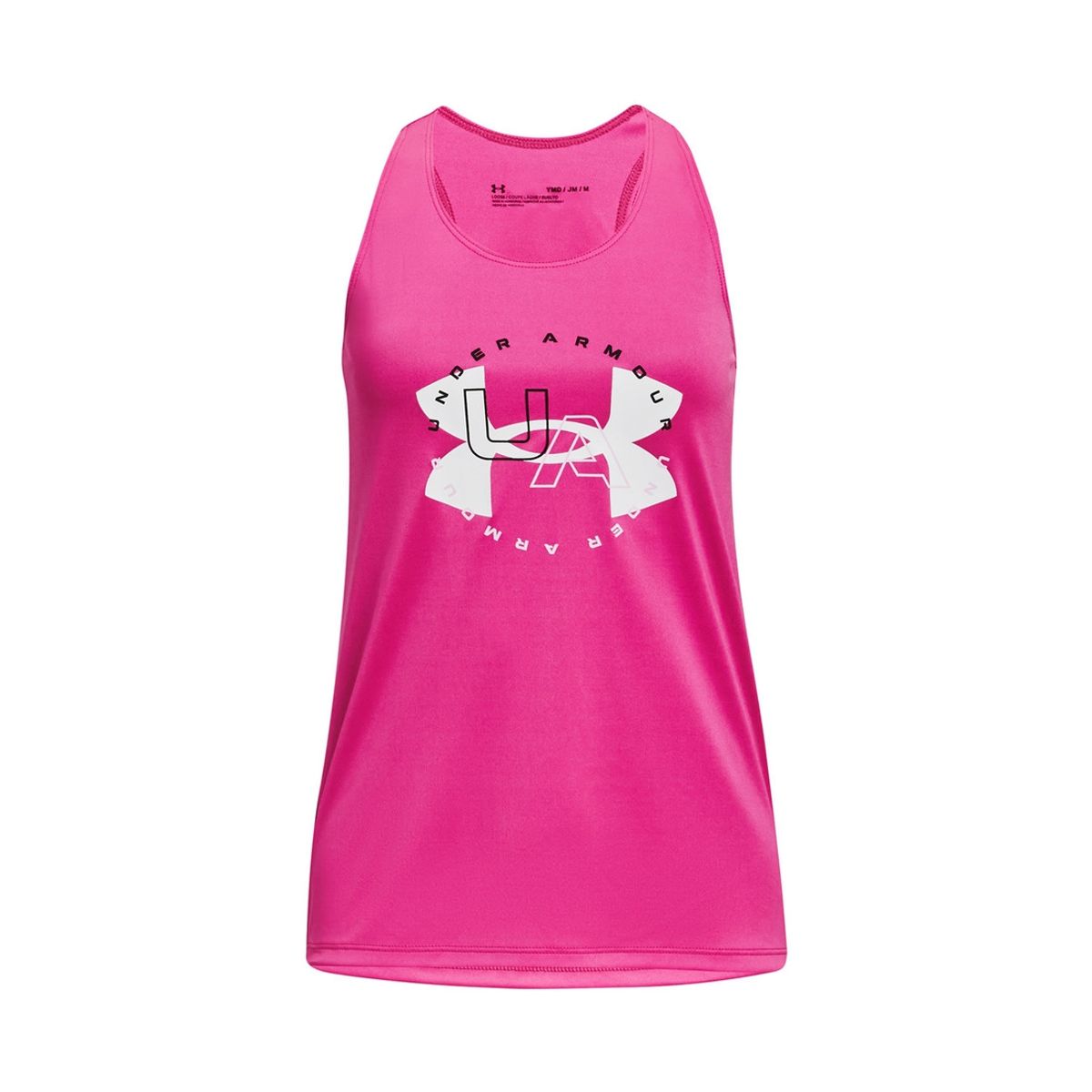 UNDER ARMOUR - Polera S/M Training Tech™ Big Logo Fucsia Niña UNDER ARMOUR