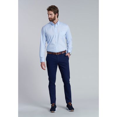 Imagen 2 del producto Pantalon Twill Slim /31 Azul