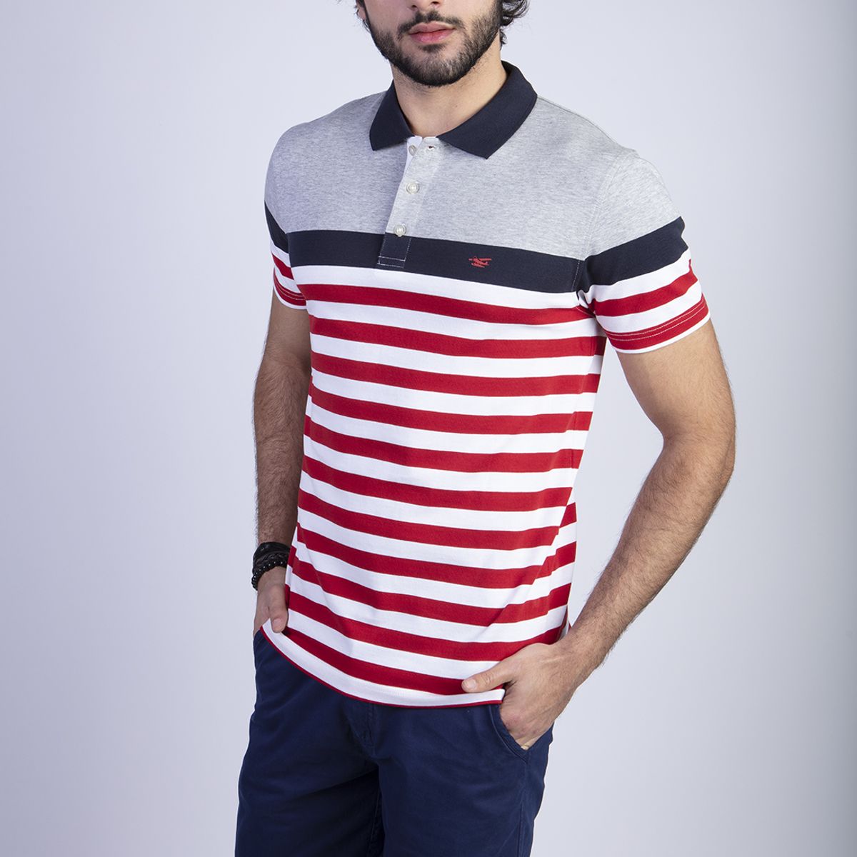 FEROUCH - Polera Blane Rojo Ferouch