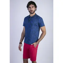 FEROUCH - Polera Idaho Azul
