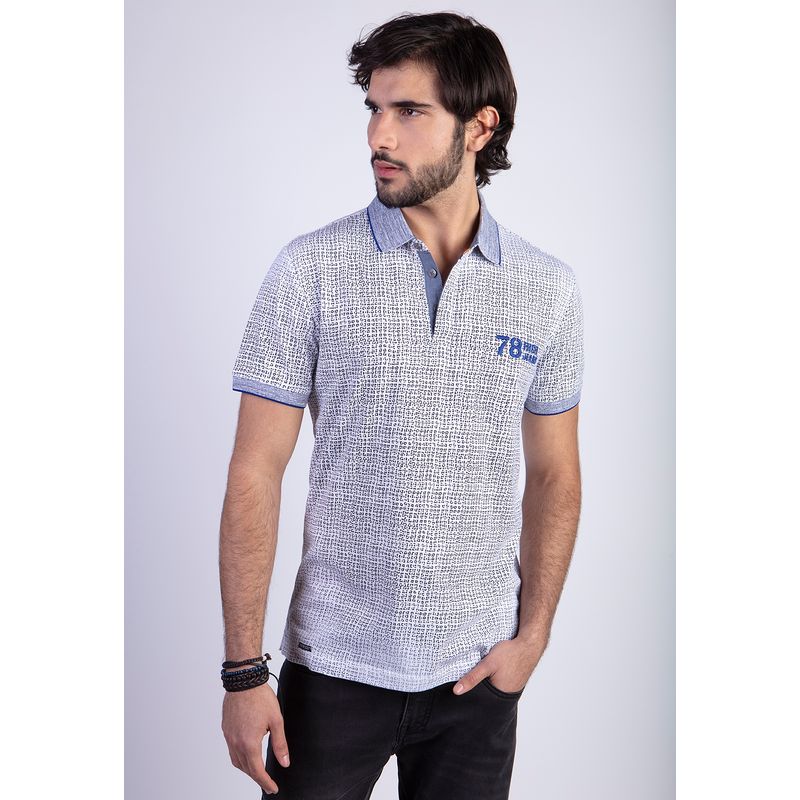 FEROUCH - Polera Burlington Azul Ferouch