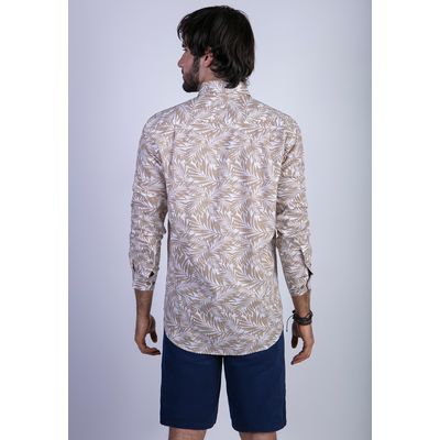 Imagen 2 del producto Camisa Estampada Vermont Fj Beige