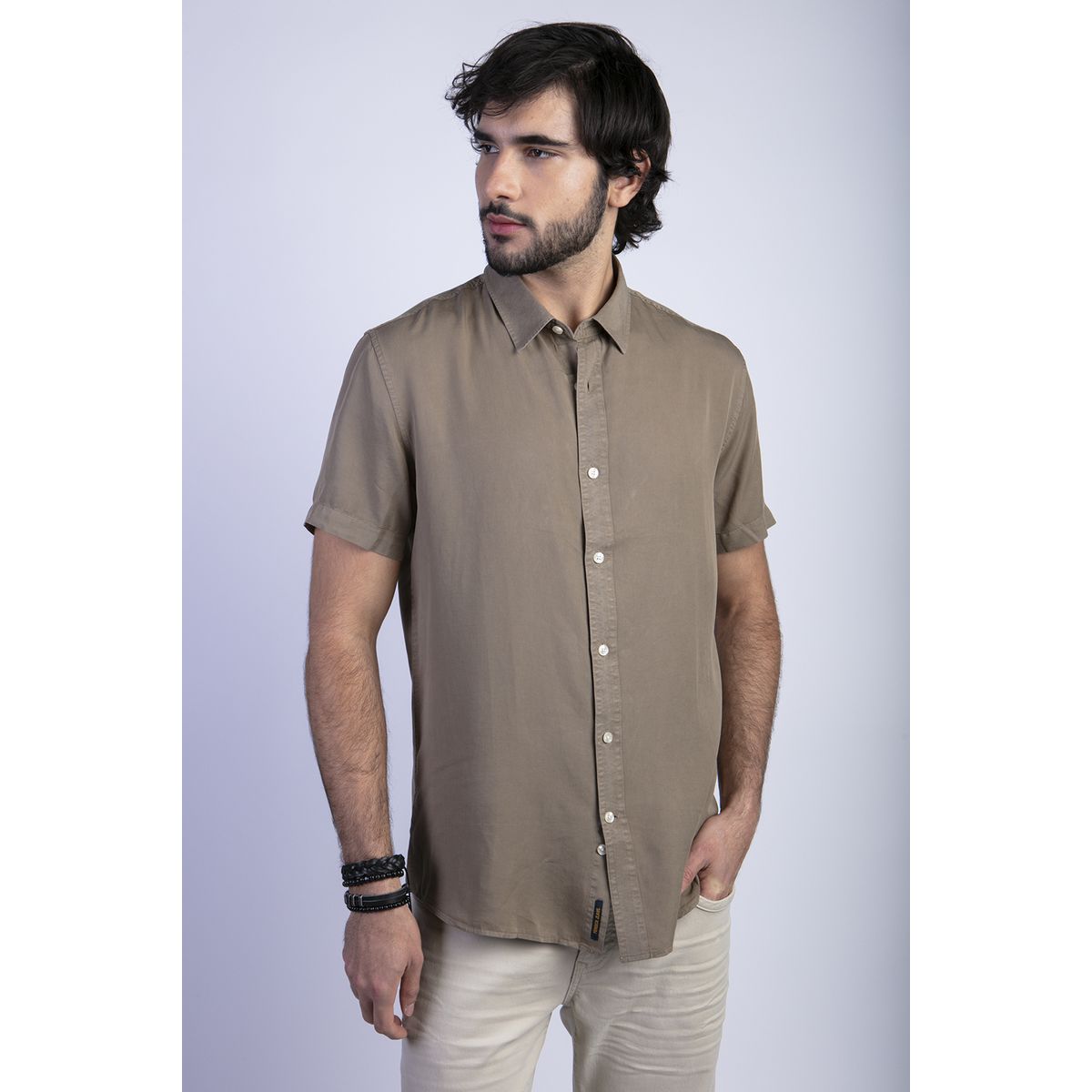FEROUCH - Camisa Sport San Diego Fj Verde Ferouch