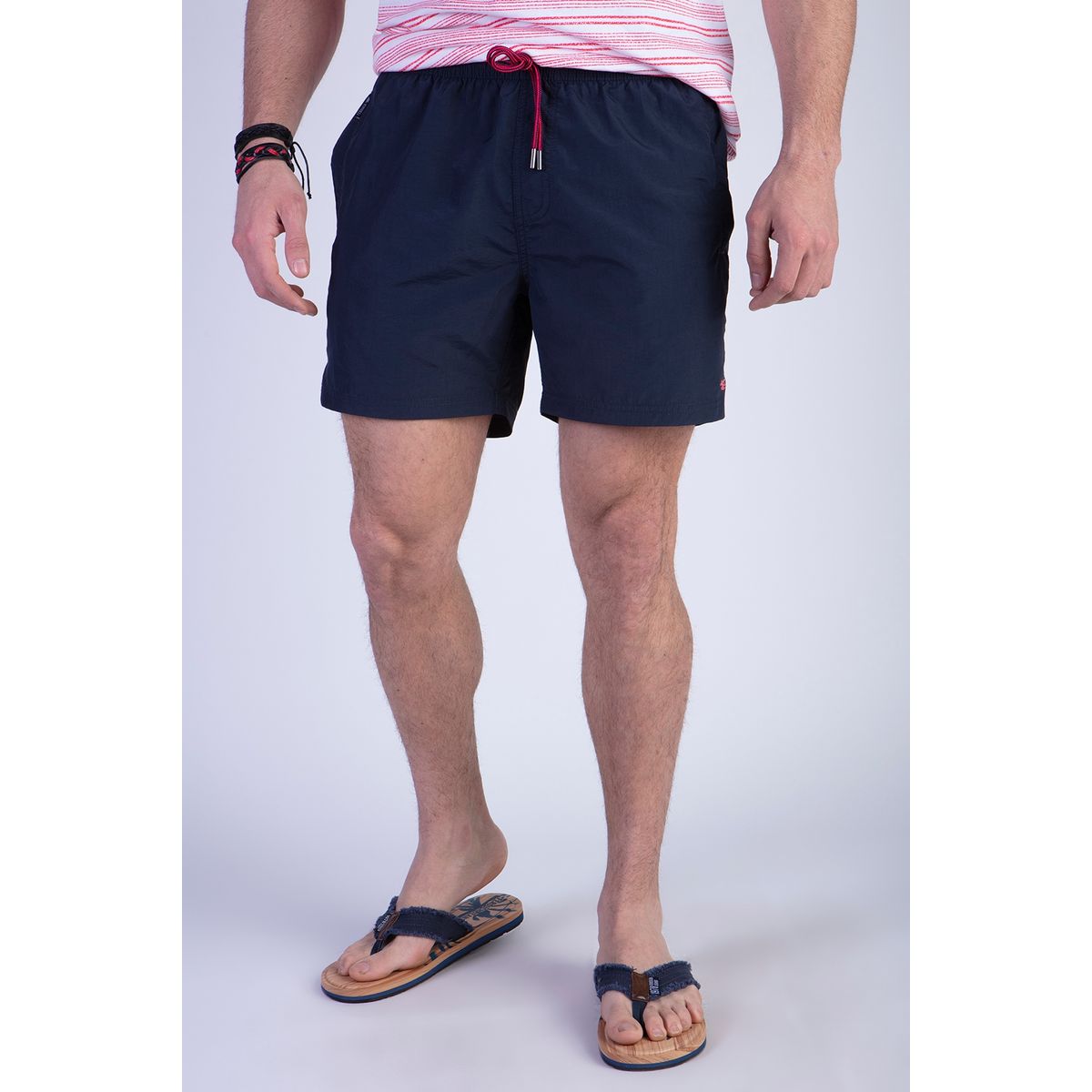FEROUCH - Traje De Bano Basico Azul Ferouch