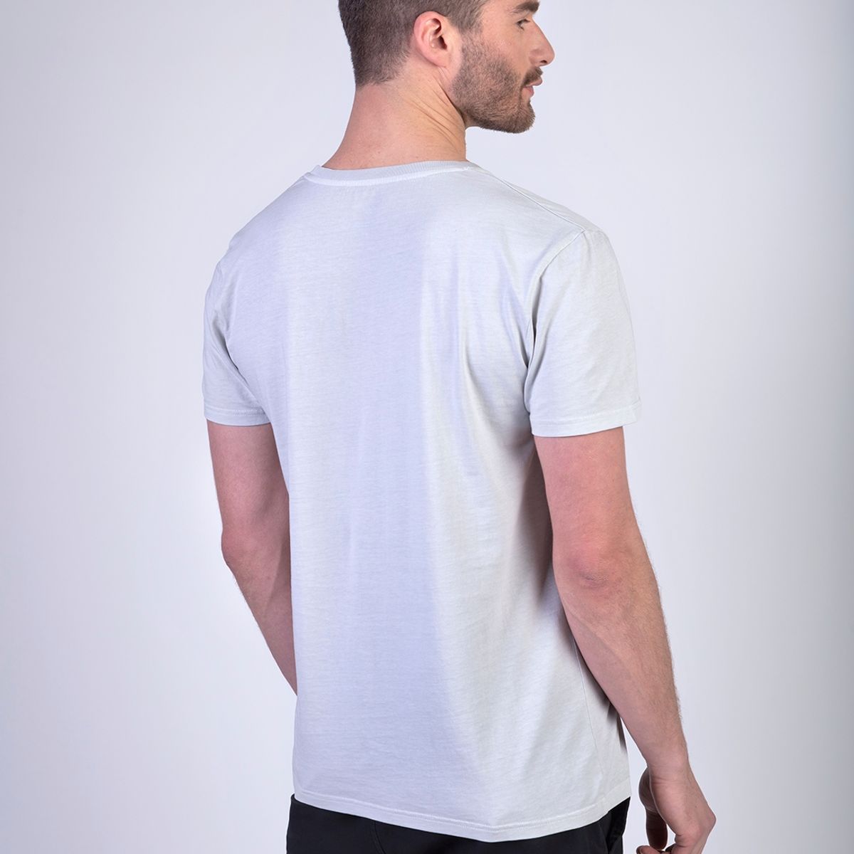 NEW MAN - Polera Manton Gris New Man