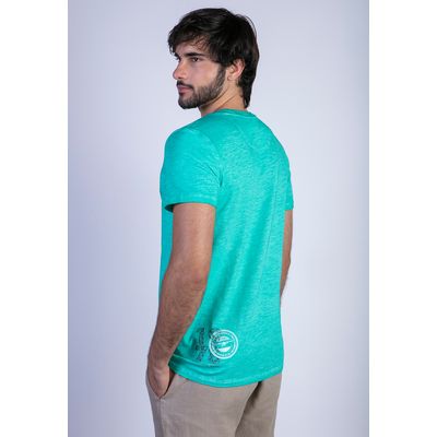 Imagen 2 del producto Polera Dirty Wash New York Verde