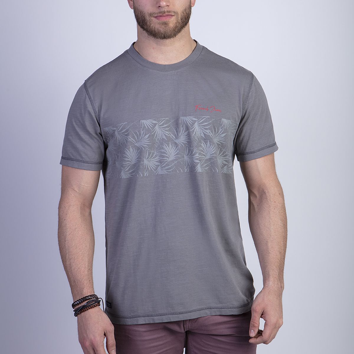 FEROUCH - Polera Denver Gris Ferouch