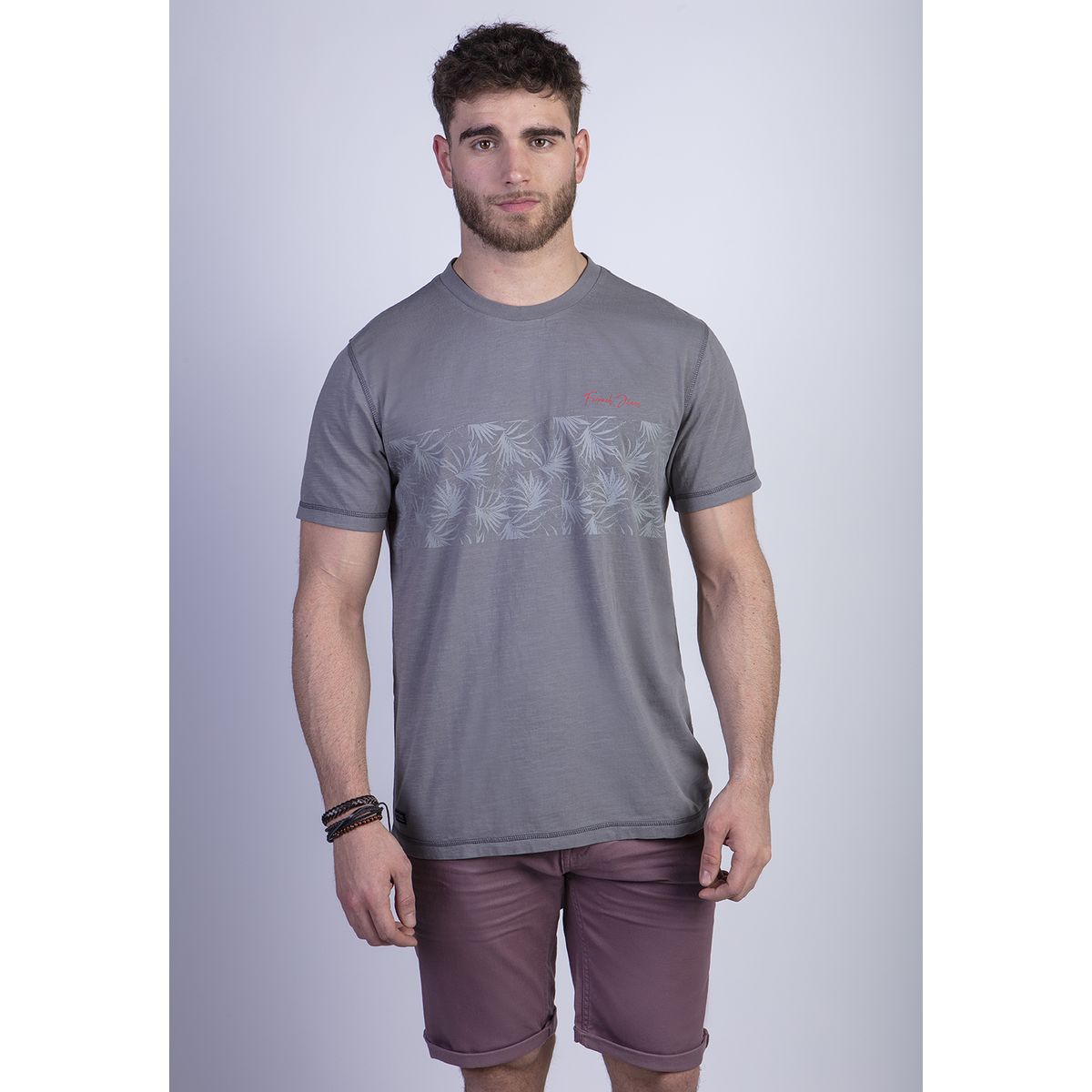 FEROUCH - Polera Denver Gris Ferouch