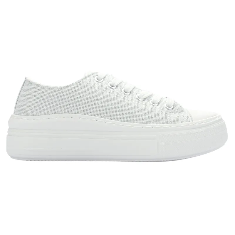 CHALADA - Zapatillas Mujer Plateado Urbano Chalada Clu-11