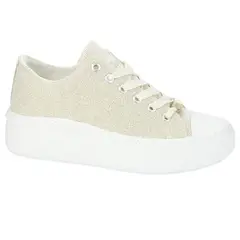 CHALADA - Zapatillas Mujer Dorado Urbano Clu-11