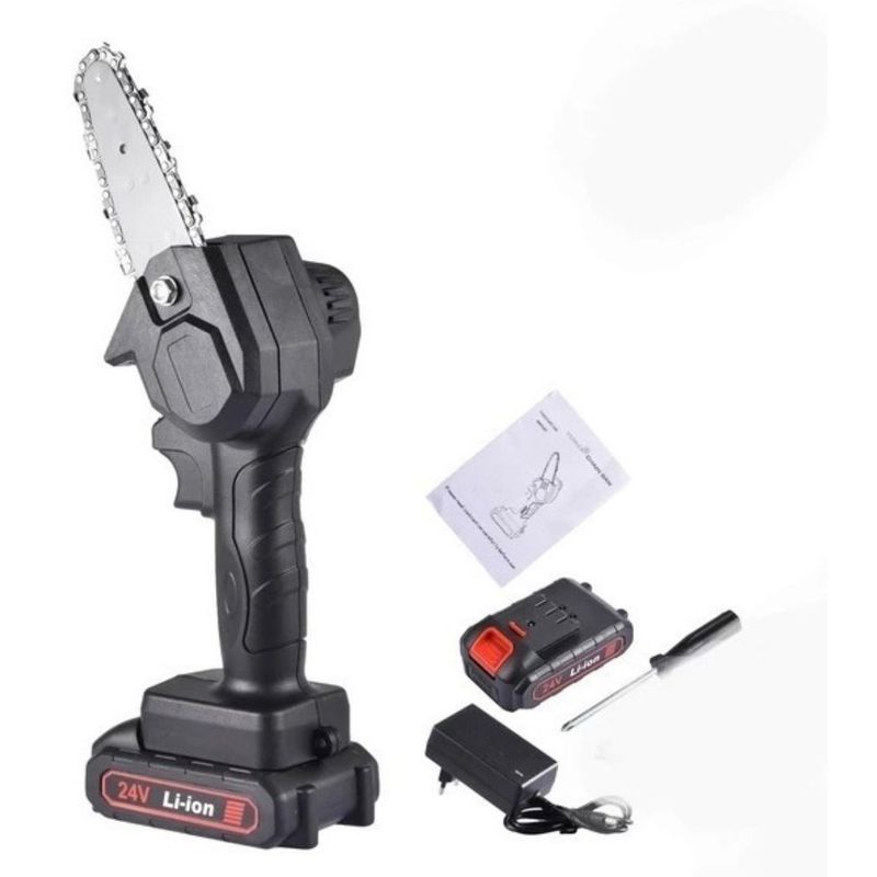 GENERICO - Mini Motosierra Inalambrica De Mano Podadora