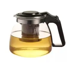 GENERICO - Tetera De Vidrio Con Infusor Metálico 1.1 lt