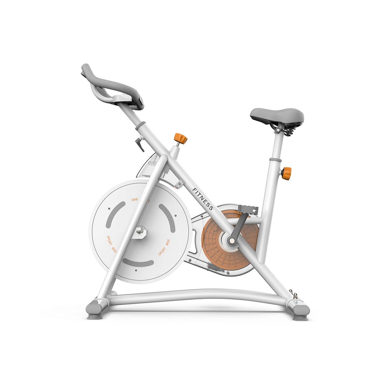 CRUSEC - Bicicleta Spinning 5 Kg Fitness Disco Control Magnético
