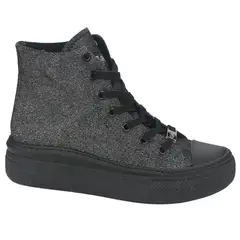 CHALADA - Zapatillas Mujer Negro Urbano Clu-12