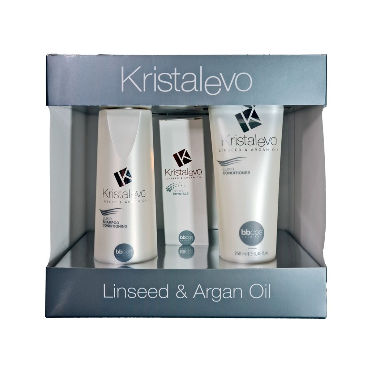 BBCOS - Kit Kristalevo Elixir Shampoo Acondicionador Serum.