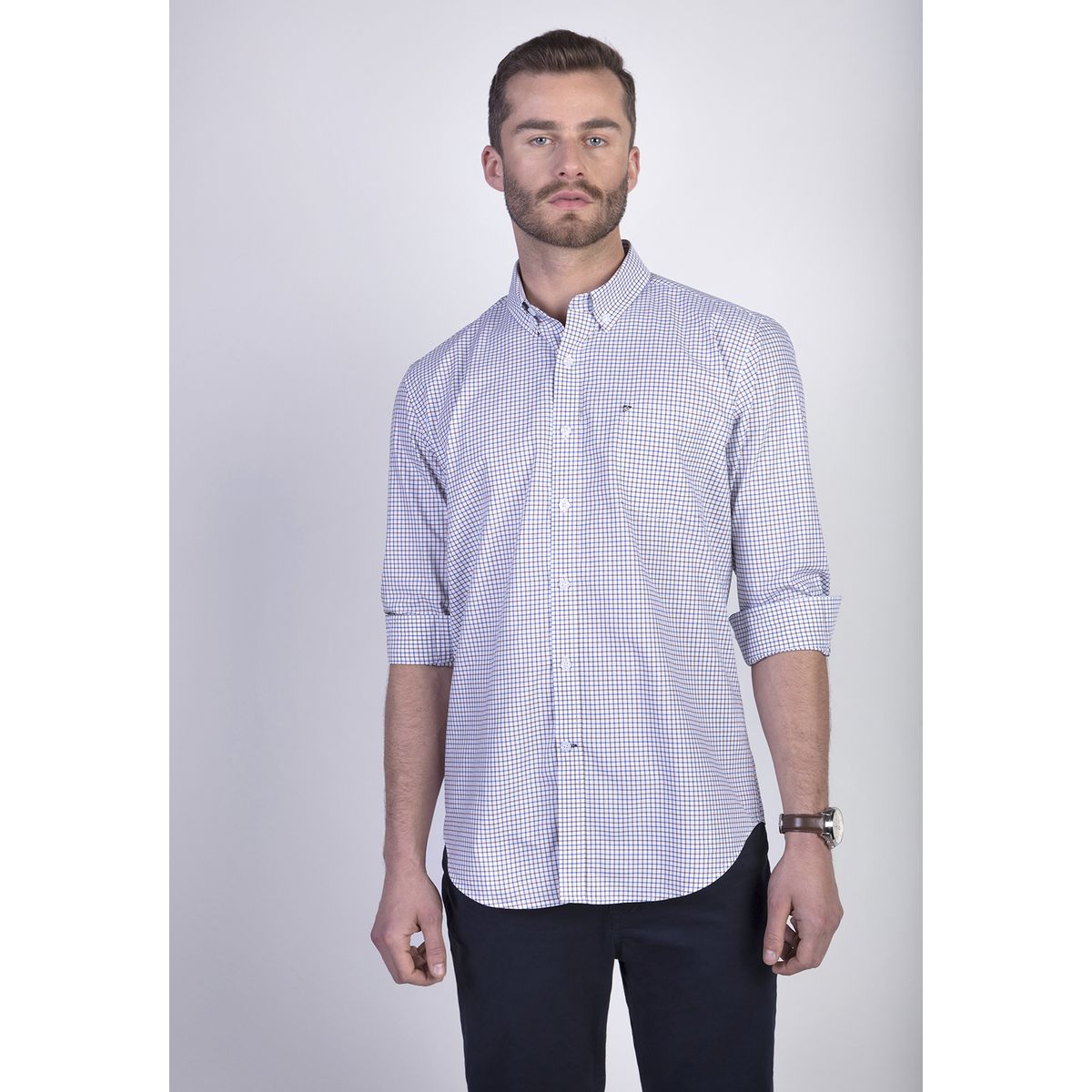 NEW MAN - Camisa Solihull Café New Man