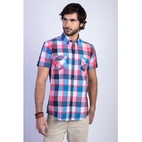 Camisa Checkered Nevada Fj Rojo