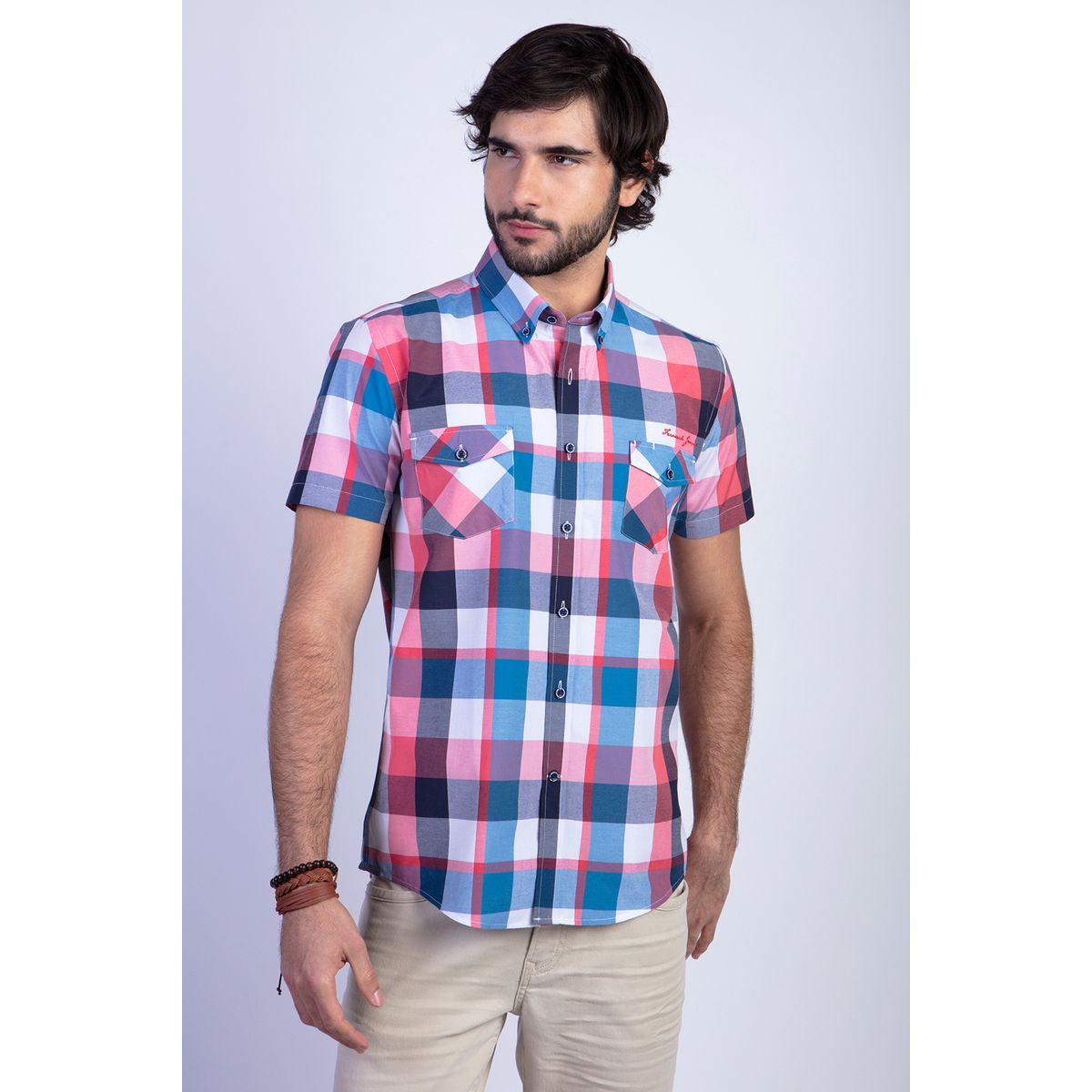 FEROUCH - Camisa Checkered Nevada Fj Rojo Ferouch