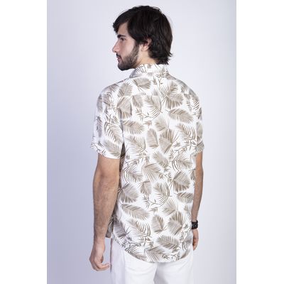 Imagen 2 del producto Camisa Estampada Palmera Fj Verde