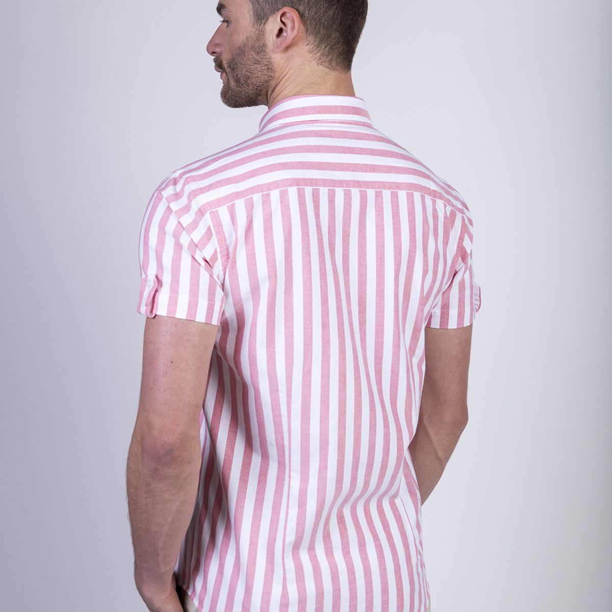 NEW MAN - Camisa Lothian Rojo New Man