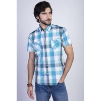 Camisa Checkered Nevada Fj Verde
