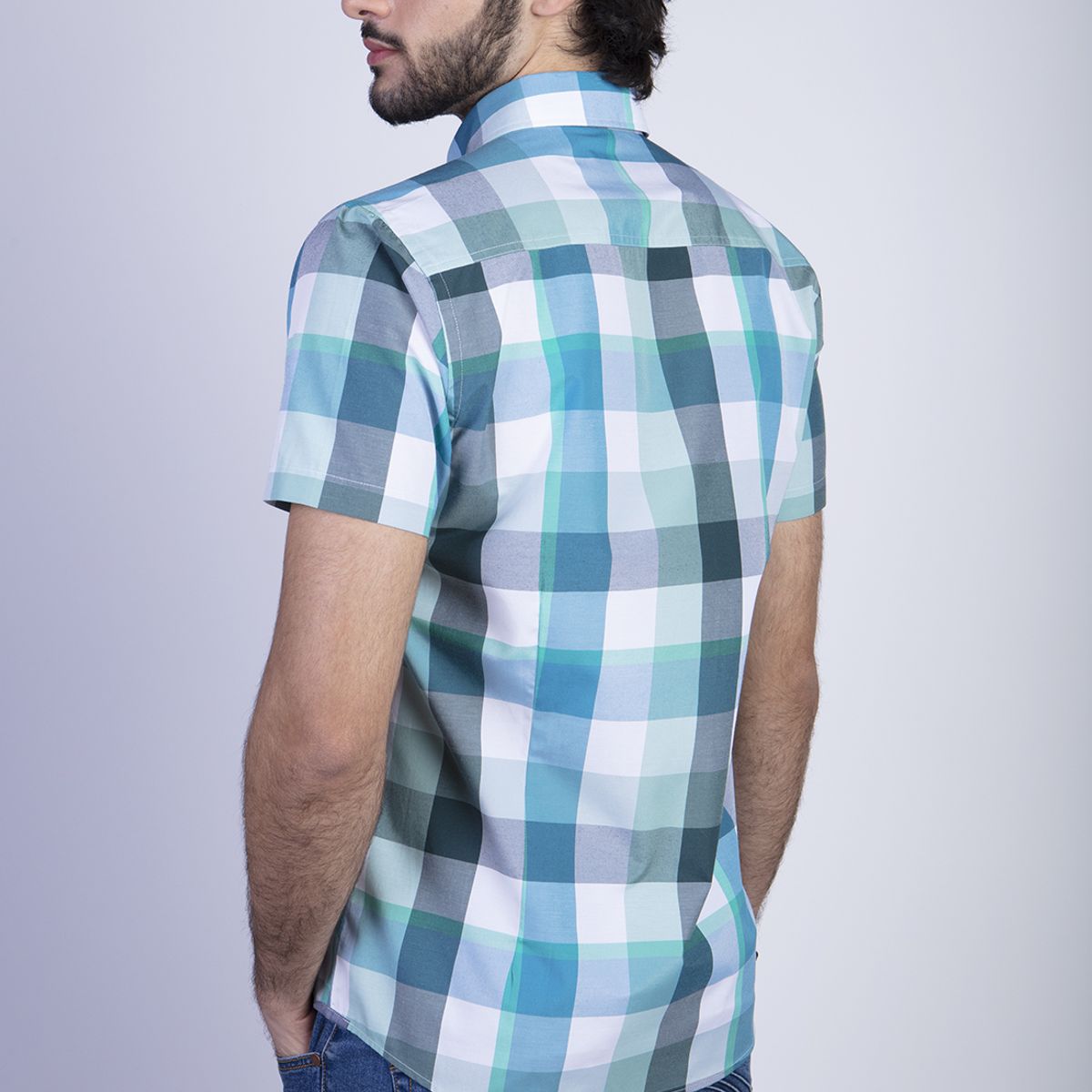 FEROUCH - Camisa Checkered Nevada Fj Verde Ferouch