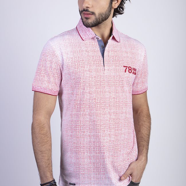 FEROUCH - Polera Burlington Rojo Ferouch