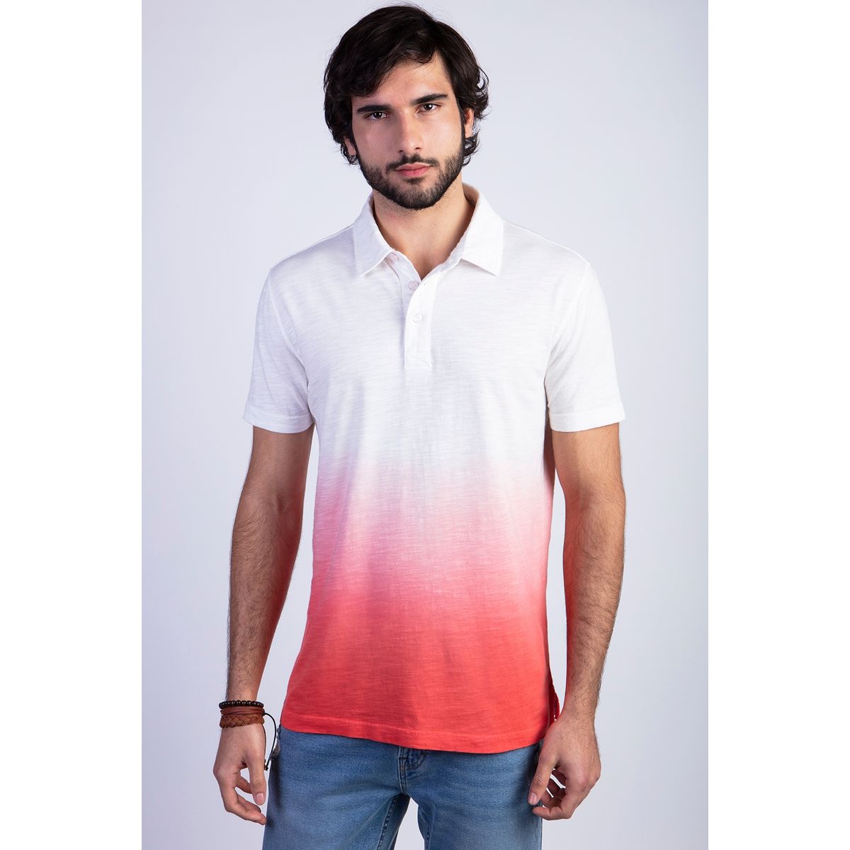 FEROUCH - Polera Polo Pasadena Rojo Ferouch