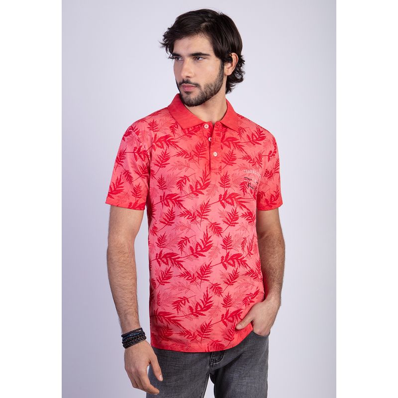 FEROUCH - Polera Michigan Rojo Ferouch