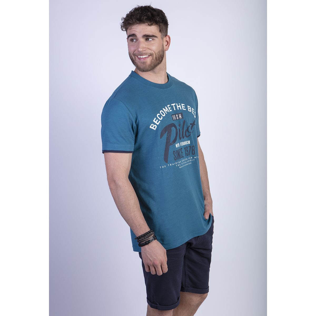 FEROUCH - Polera Vermont Negro Ferouch