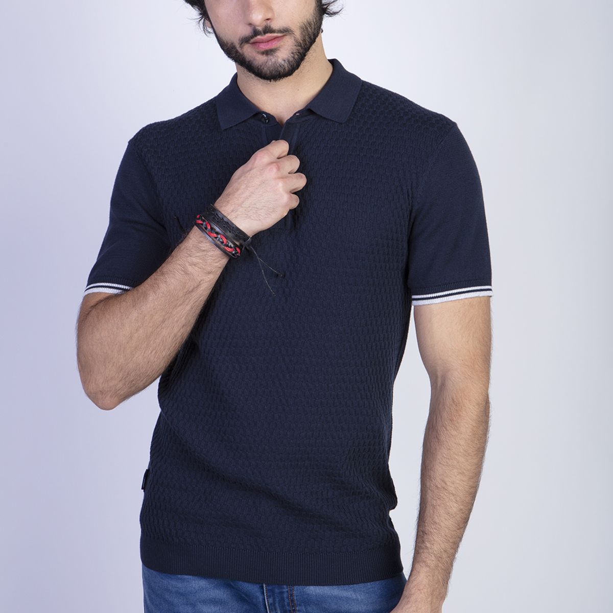 FEROUCH - Polera Lincoln Azul Ferouch